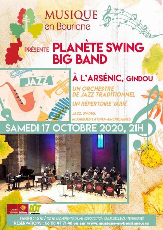 flyer planète swing big band