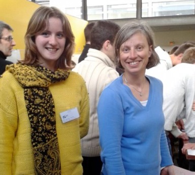 Une élève de Léo Ferré avec Laure Saint-Raymond, mathématicienne prix Fermat 2015