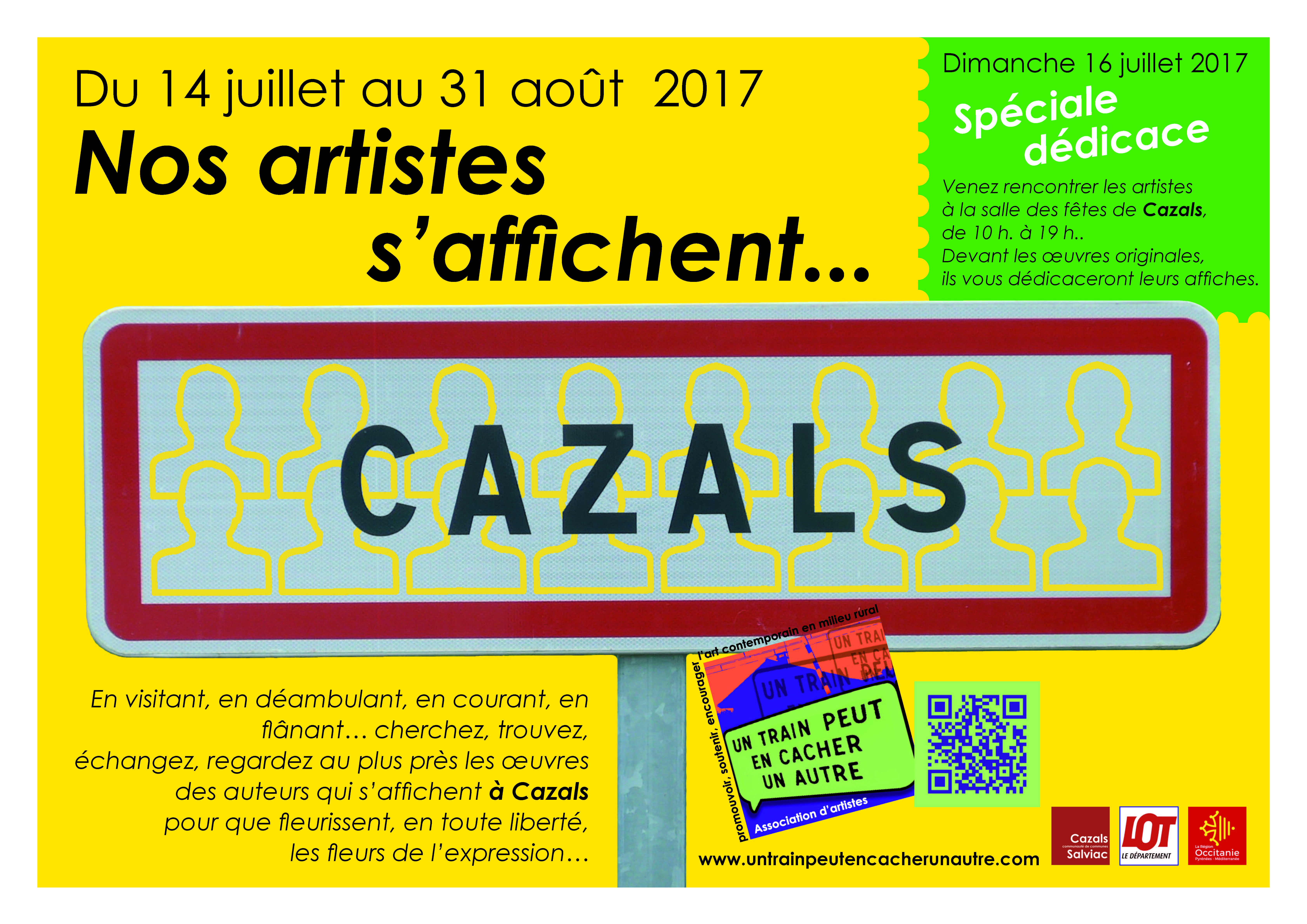 parcours d'art libre, à ciel ouvert