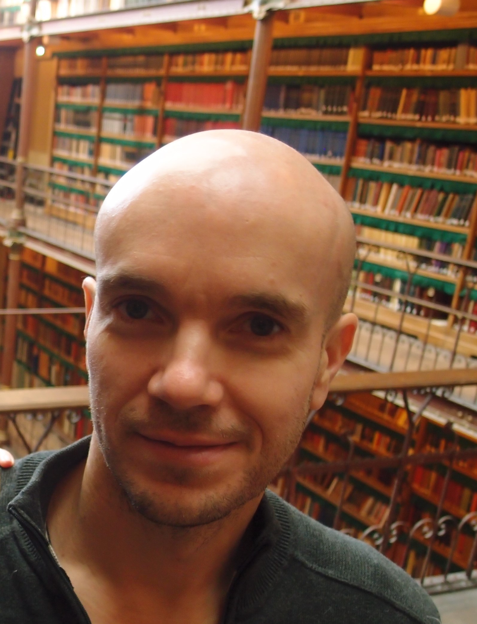 Olivier Degreef, futur collaborateur de la librairie