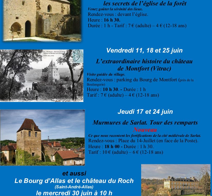 Informations visites