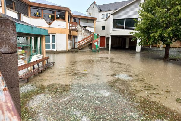 Jeudi violents orages de grêle à Gourdon