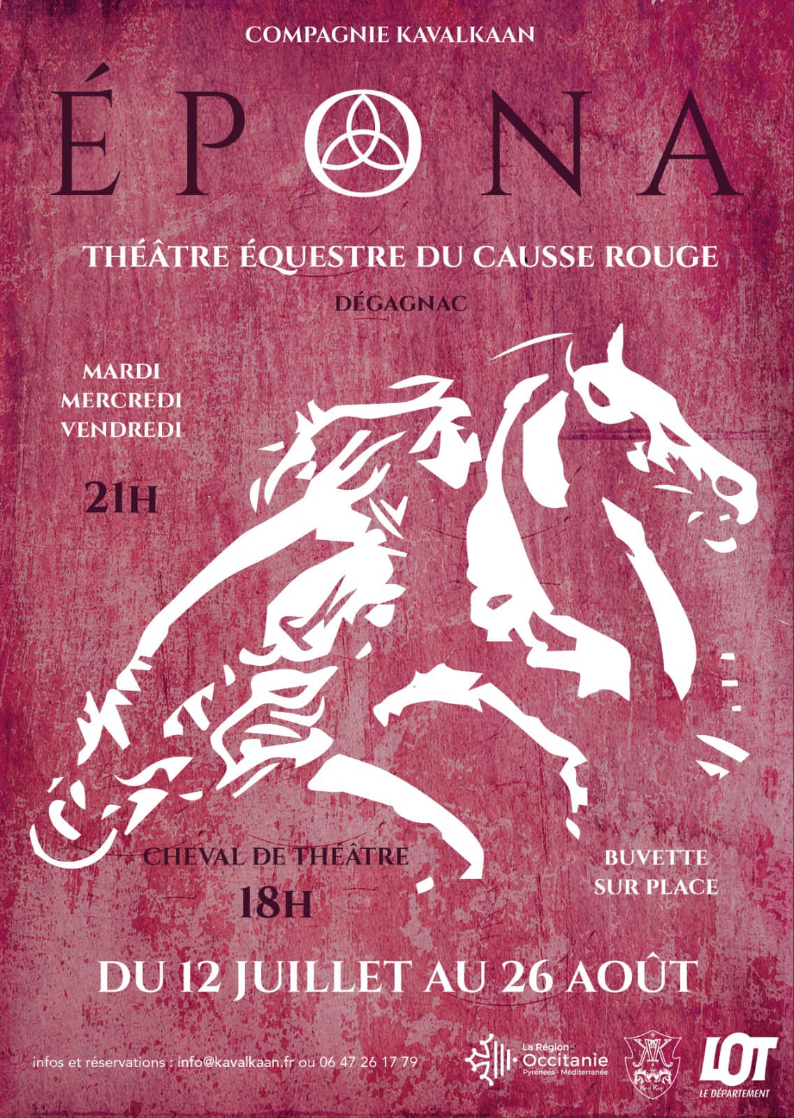 Dégagnac, Théâtre Equestre, Spectacle Epona