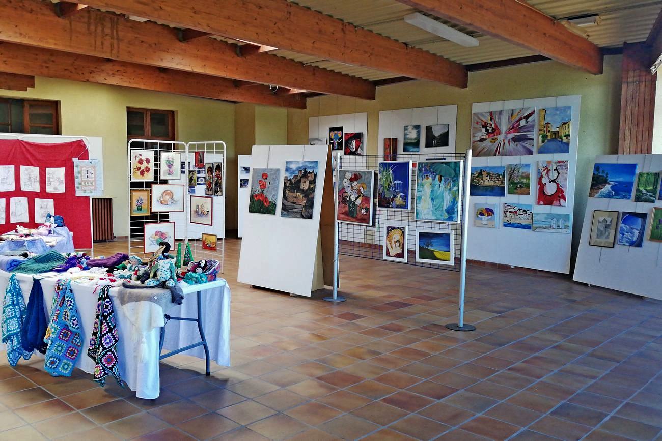 Exposition peintures, photos, arts créatifs à Puy l'Évêque