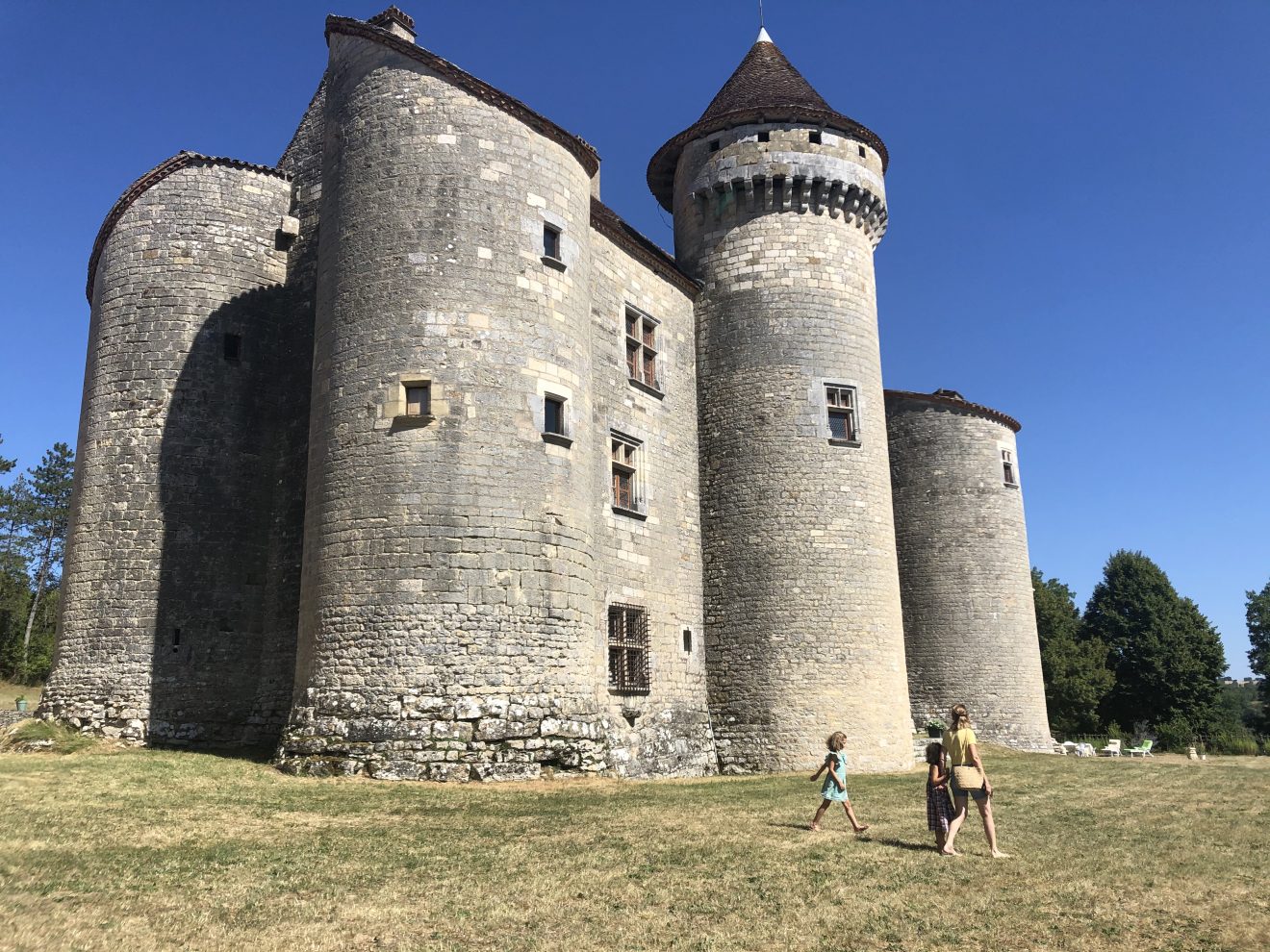 Visite du château de Vaillac