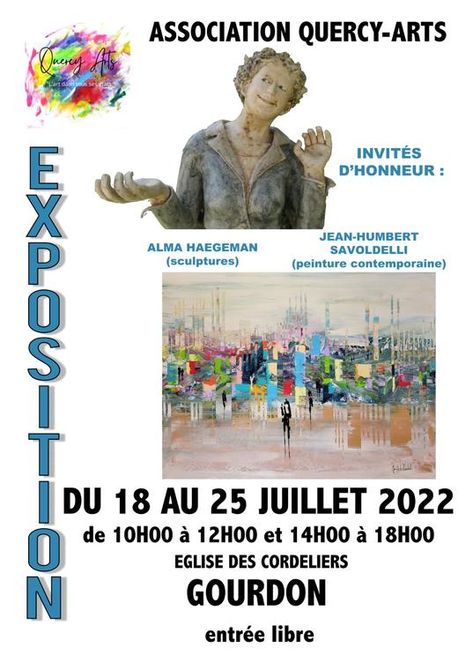 Quercy Arts réunit 25 artistes pour une exposition à Gourdon