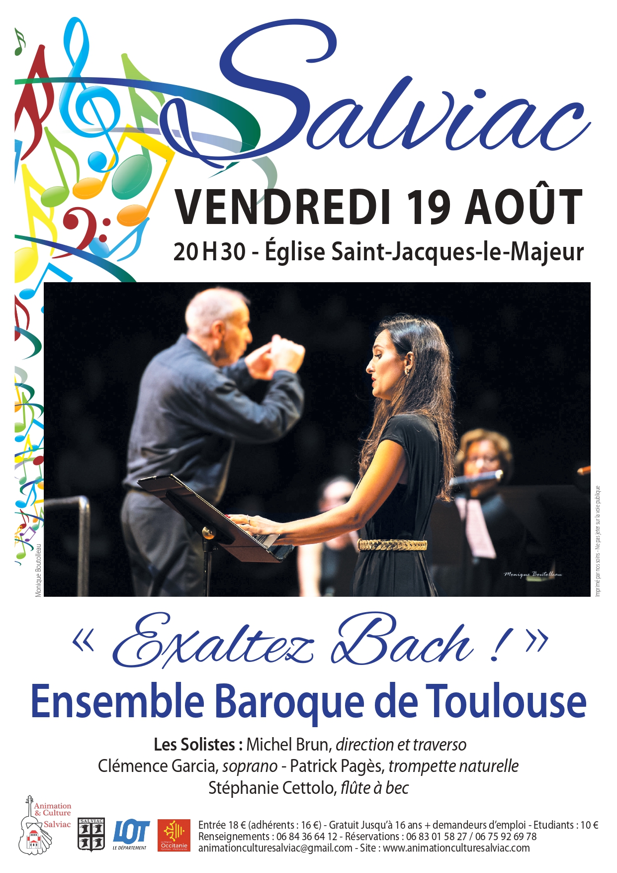 L'Ensemble Baroque de Toulouse à Salviac