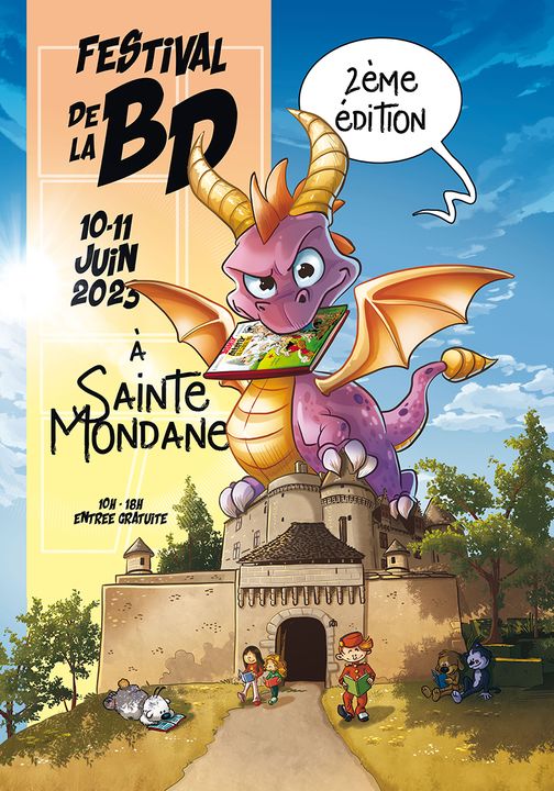 2ème festival bd de Sainte-Mondane, près de Gourdon